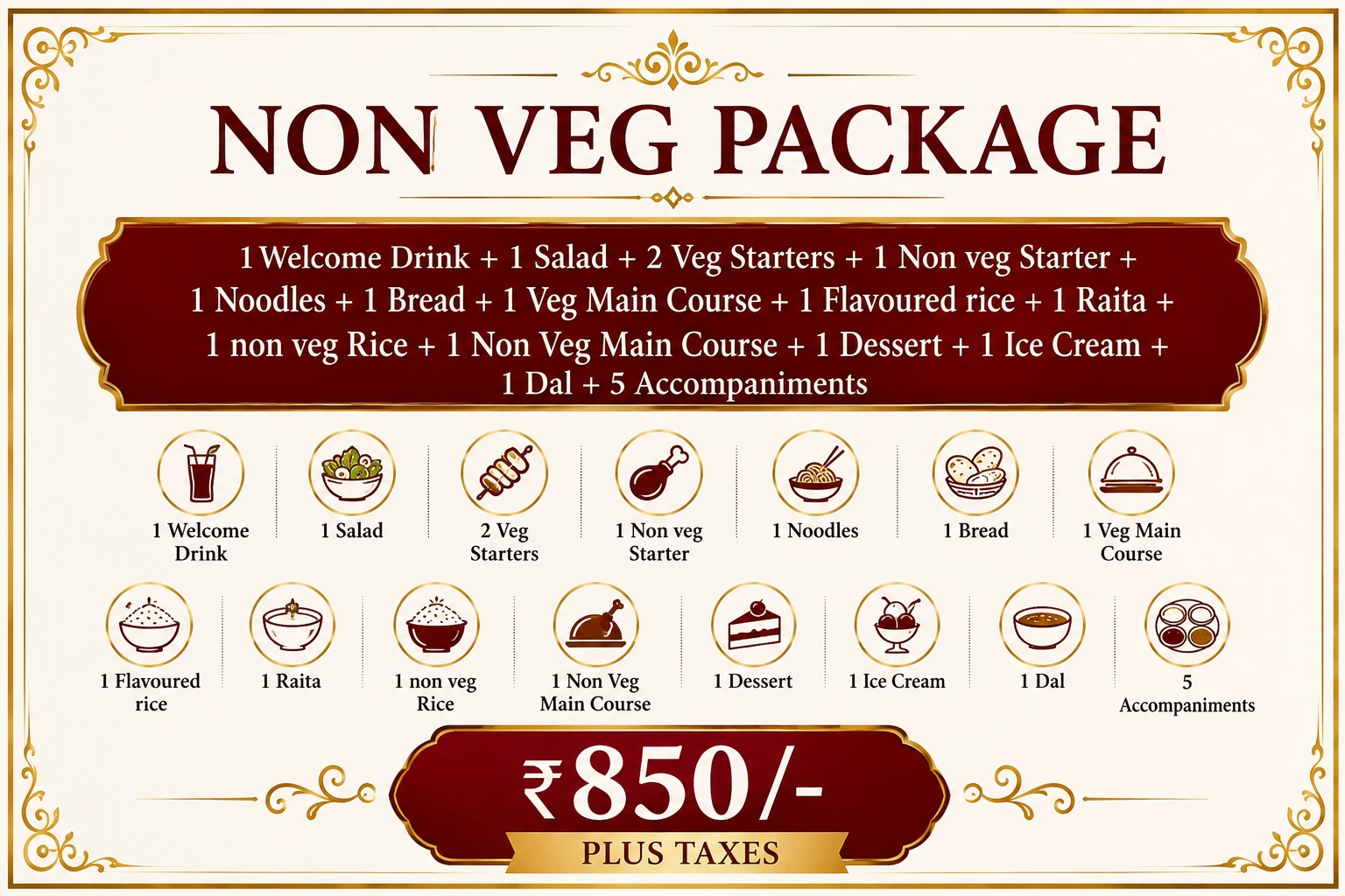 Non veg Package