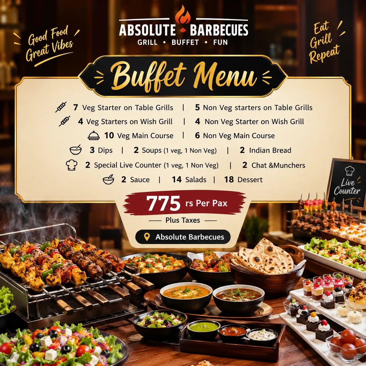 Buffet Menu